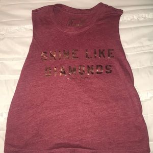 Spiritual Gangster Shine Like Diamonds Tank